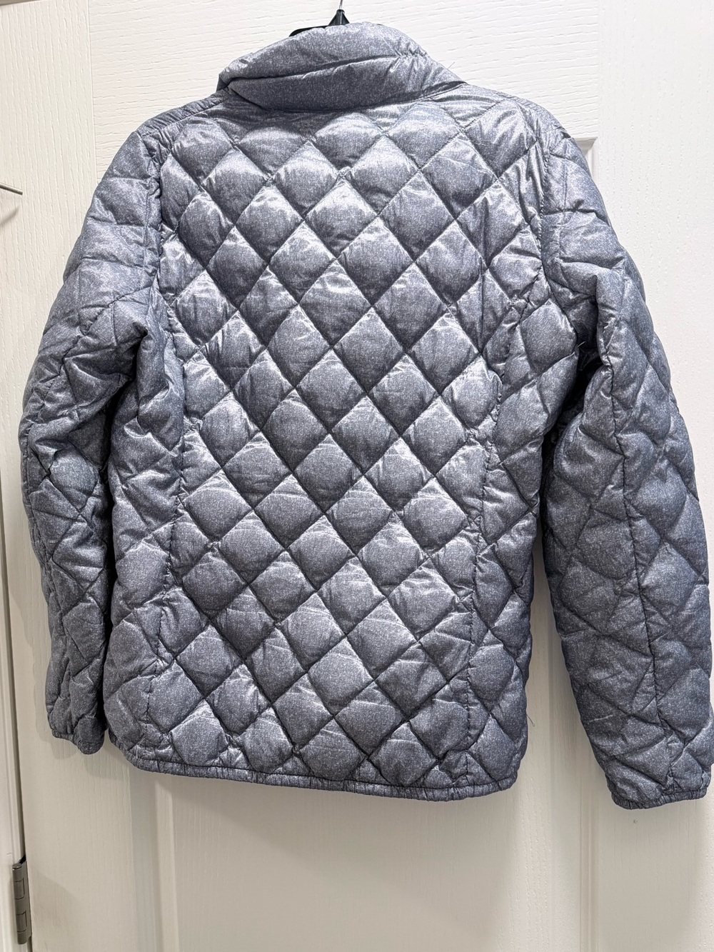 Quilted Puffer Jacket - Gray - Picture 3 of 4